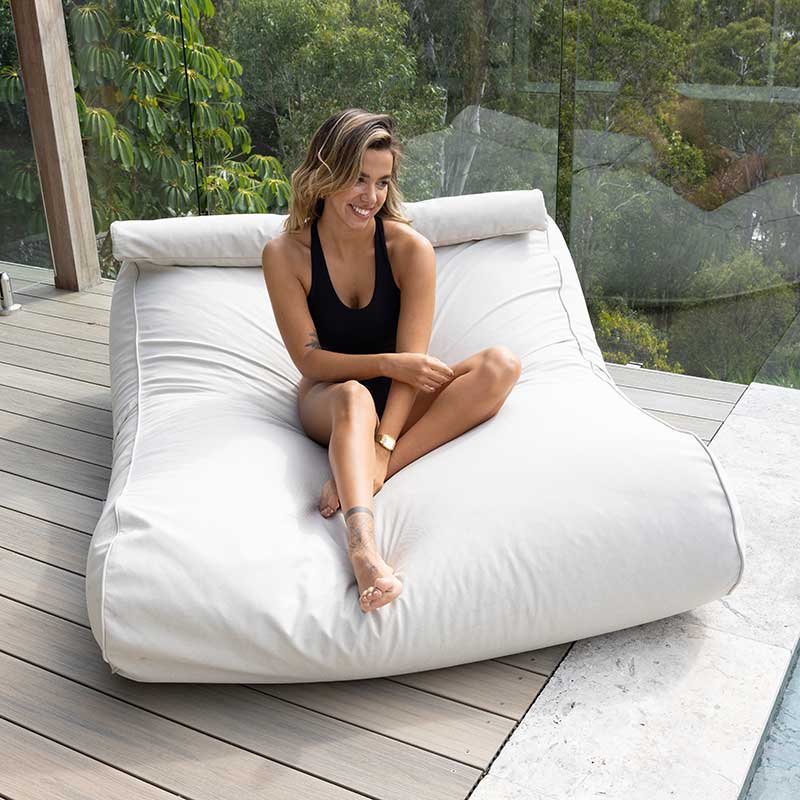 Natural Standard Olefin Nevaeh Double Sunbed