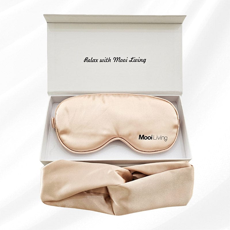 Free relaxation kit with purchase – includes soft eye mask and headband for added comfort and self-care
