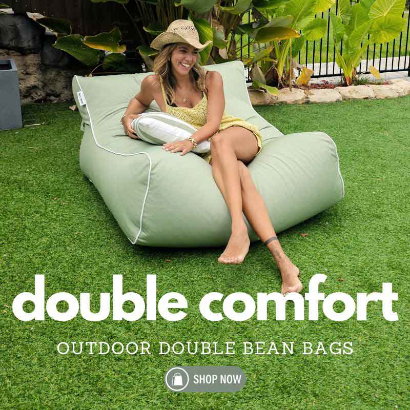 Outdoor Double Bean Bag Loungers by Mooi Living