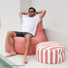 Blush Outdoor Bean Bag Chairs by Mooi Living