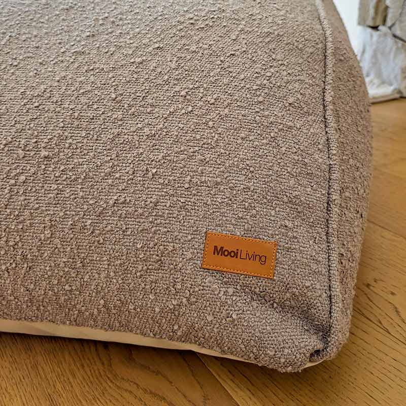 Cloud-like day bed bean bag for cozy living spaces - Taupe