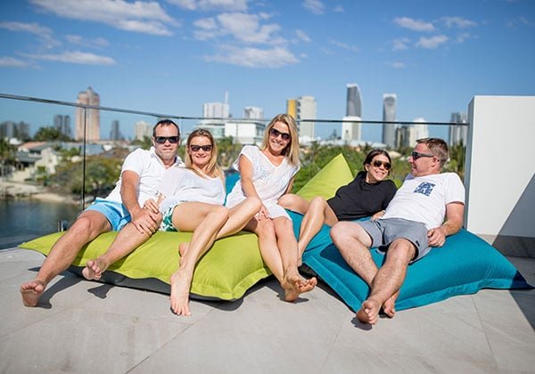Outdoor bean bags