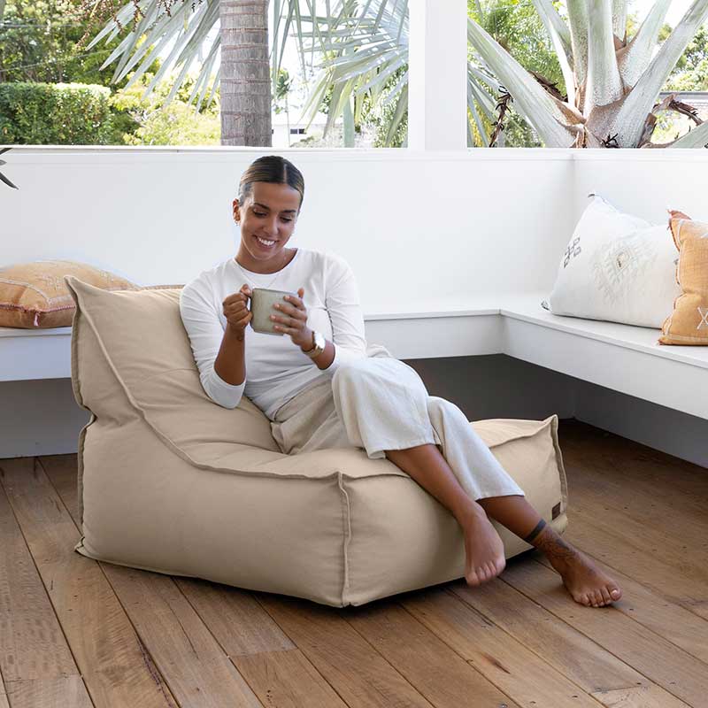 Boss Bean Bag Sofa | Natural