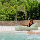 Talia Pool Float  – Chic Bean Bag Lounger for Poolside Comfort Sage Green outdoor bean bag by Mooi Living
