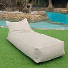 Luxury Taupe Talia Lounger Pool Float Bean Bags outdoor bean bag by Mooi Living