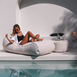 Isla Sunlounge Bean Bag Chair | Natural Beige