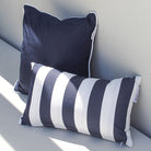 Resort Style Outdoor Cushions in Navy outdoor Bean Bag by Mooi Living 