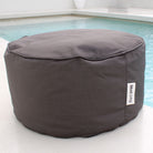 Oyster Black Outdoor Ottomans by Mooi Living