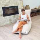 Indoor Daybed Bean Bag Lounge Natural Beige