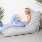 Day Bed Bean Bag Lounger | Grey | Mooi Living