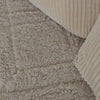 Mooi Cord Caramel & Beige bean bag chair – textured, cozy seating in a warm caramel and Beige tones