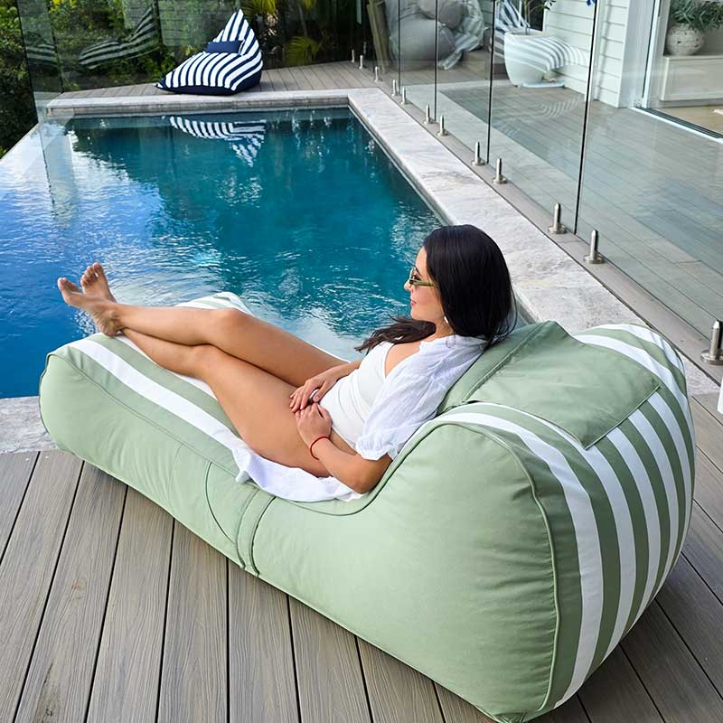 Pool Lounge Lana Floating Seat Bag Chair Swimming Pool Floating