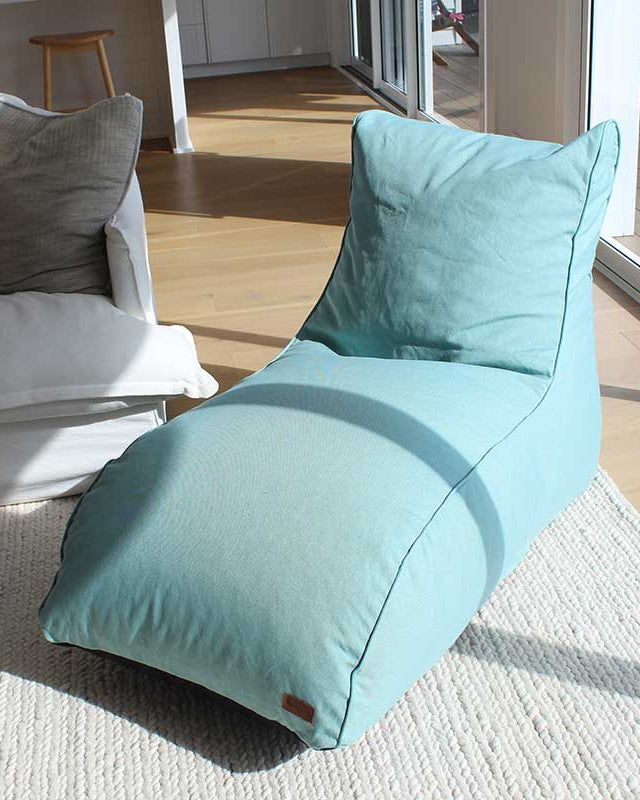 Teal Daybed Bean Bag Lounger | Mooi Living